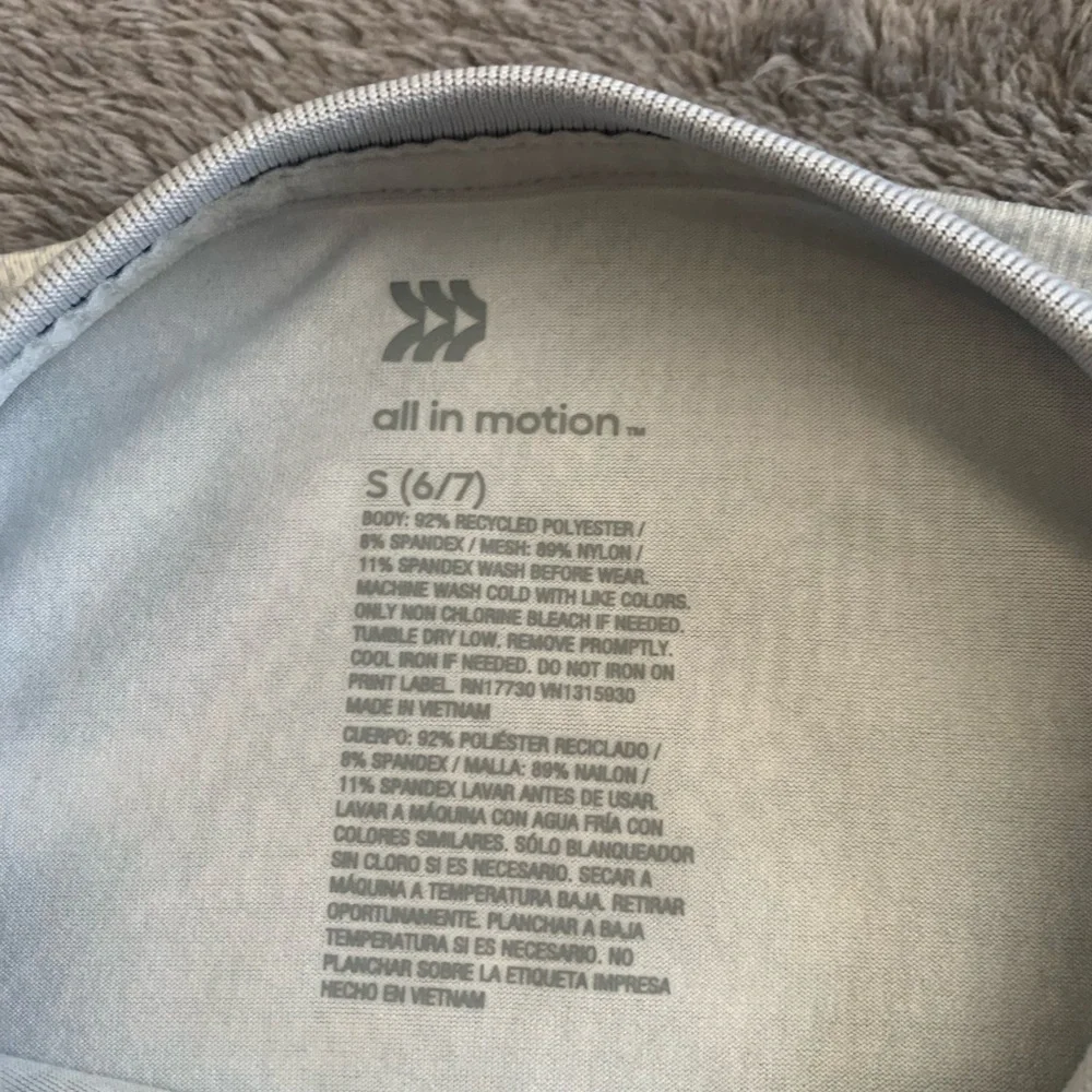 All in Motion Gray Long Sleeve Tee